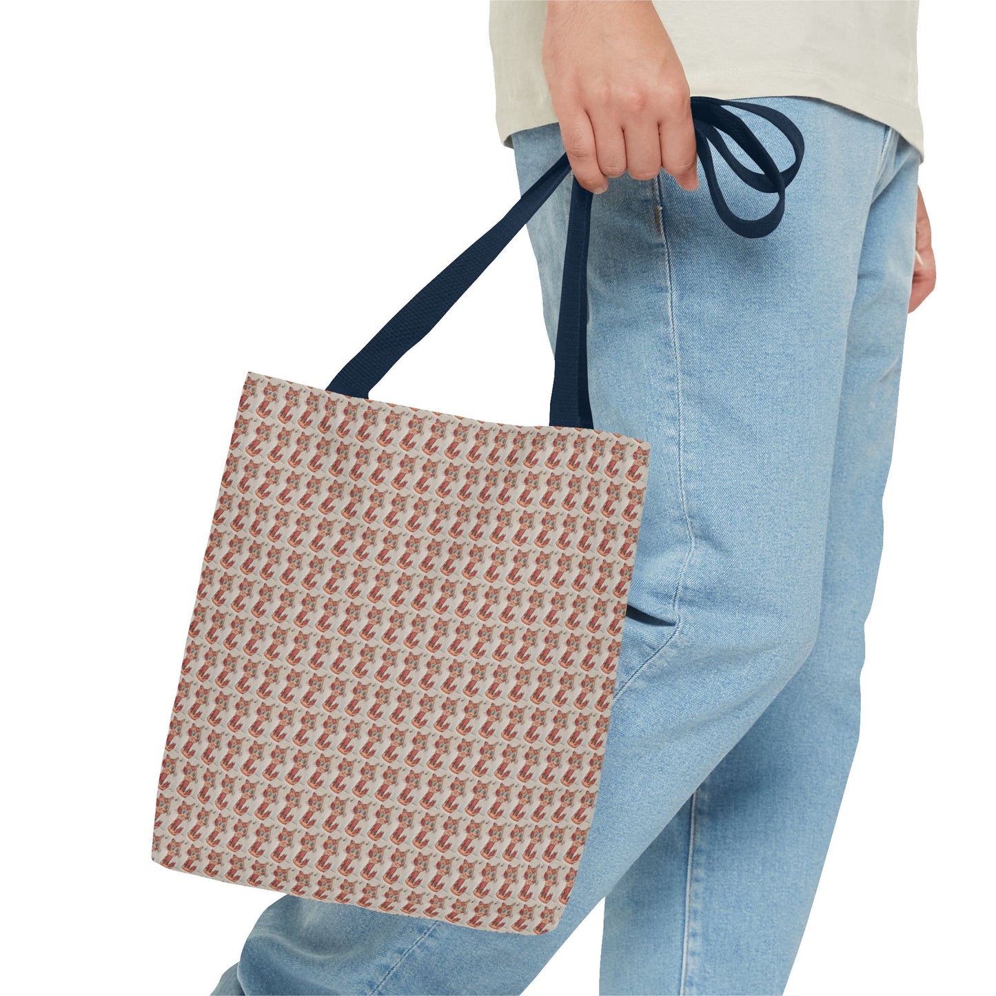 Chic AOP Tote Bag, Stylish Grocery Bag, Reusable Shopping Tote, Everyday Carryall, Unique Gift for Her