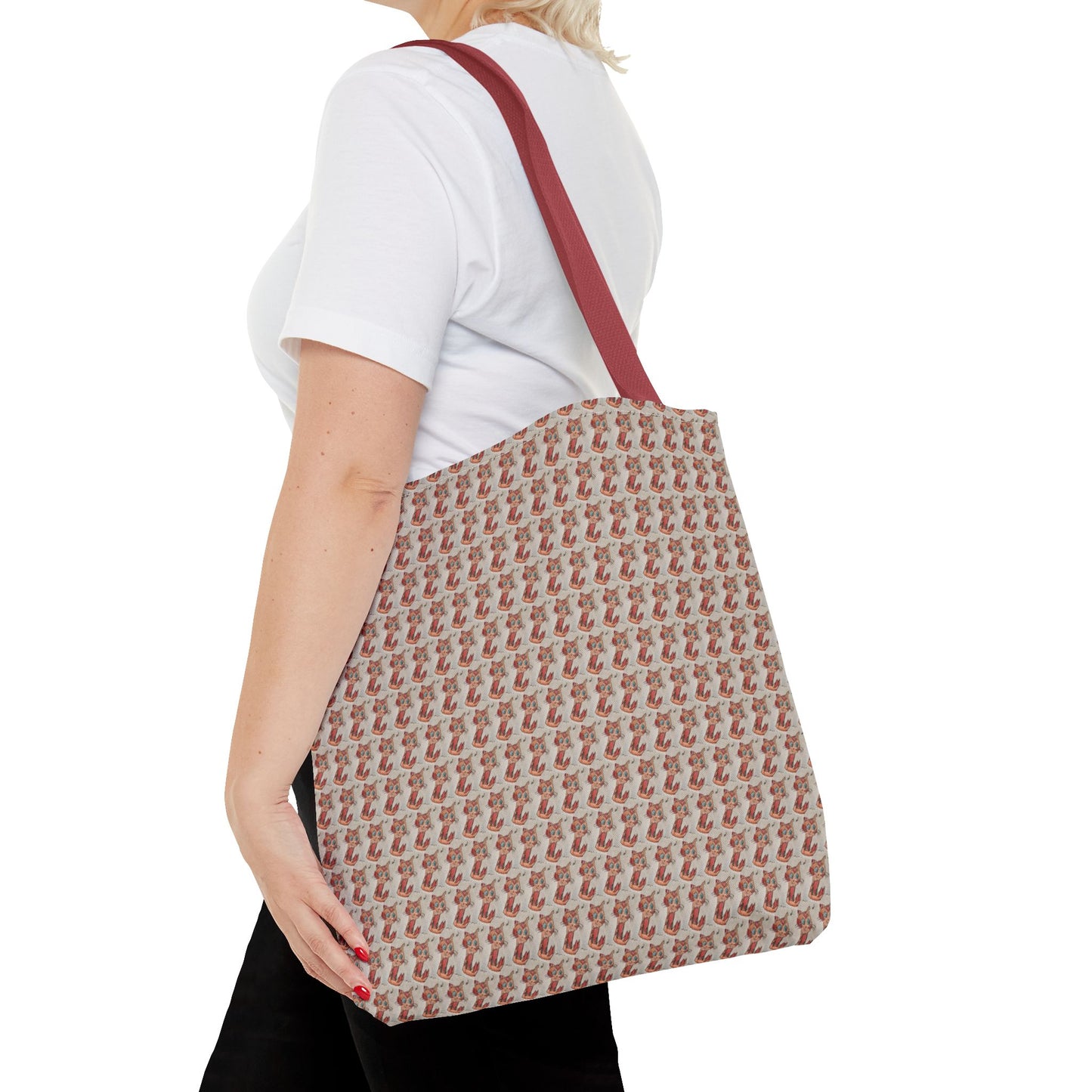 Chic AOP Tote Bag, Stylish Grocery Bag, Reusable Shopping Tote, Everyday Carryall, Unique Gift for Her