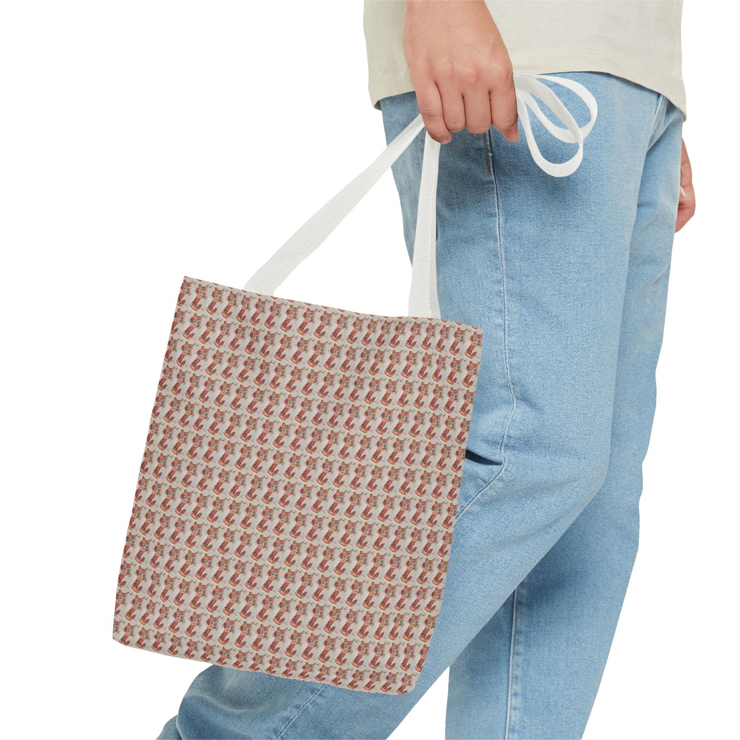 Chic AOP Tote Bag, Stylish Grocery Bag, Reusable Shopping Tote, Everyday Carryall, Unique Gift for Her