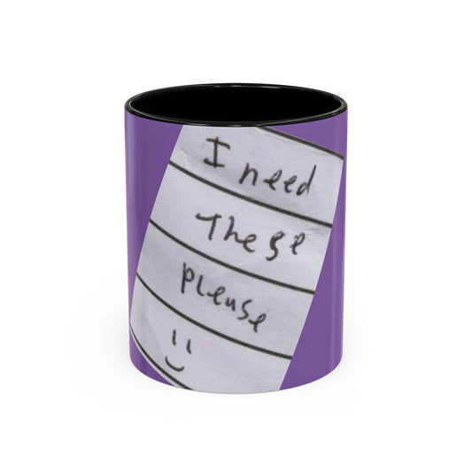 Charming Accent Coffee Mug with Fun Design - Perfect Gift for Coffee Lovers, Office Humor, Personal Use, Birthday, Encouragement